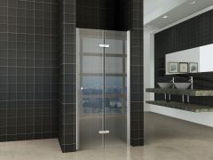 Fold vouwbare nisdeur 80 cm rechts 8 mm Nano - 20.3721