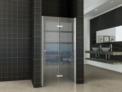 Fold vouwbare nisdeur 90 cm rechts 8 mm Nano - 20.3723