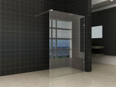 Less inloopdouche 1200 x 2000 x 8 mm nano helder glas/chroom - 20.3879