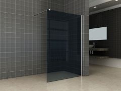 Comfort inloopdouche 1200 x 2000 x 10 mm nano rookglas/chroom - 20.3968