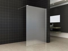 Comfort inloopdouche 1200 x 2000 x 10 mm nano melkglas/chroom - 20.3974