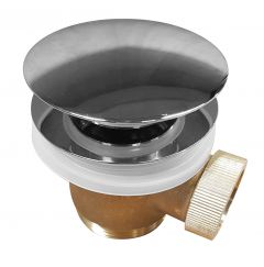 Losse clickwaste chroom tbv vrijstaand bad - 21.6002