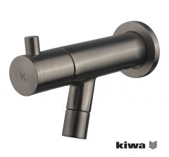 Amador fonteinkraan met muurbevestiging Kiwa 1/2'' gunmetal - 22.7713