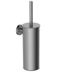 Alonzo toiletborstel met houder RVS geborsteld - 28.8052