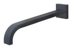 Rombo inbouw uitloop 30 cm mat zwart - 29.2016