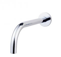 Slim inbouw uitloop 20 cm chroom - 29.4030