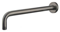 Caral douchearm met muurbevestiging 35 cm gunmetal - 29.7880