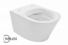 Vesta rimless wandcloset 52 cm zonder zitting wit - 32.3450