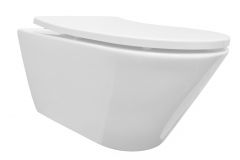 Stereo rimless wandcloset met Shade toiletzitting glanzend wit - 32.3574