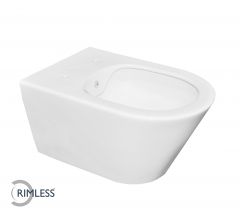 Comfort Rimless douche-wc in mat wit - 32.3635
