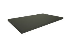 Marmaris topblad 80 x 46 cm mat zwart - 32.3682
