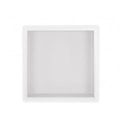 Inbouwnis 30 x 30 x 10 cm mat wit - 33.2172