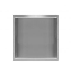Sunk inbouwnis 30 x 30 x 7 cm RVS - 33.4180