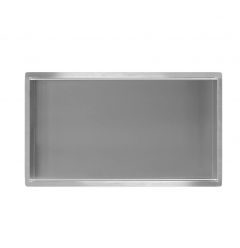 Sunk inbouwnis 30 x 60 x 10 cm RVS - 33.4183