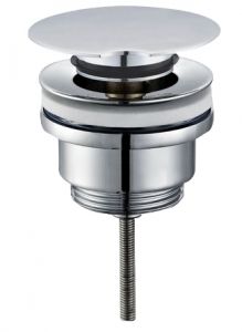 Caral draaiwaste afvoerplug 5/4" chroom - 33.4407