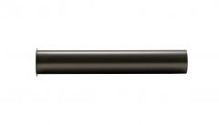 Sifon-verlengbuis 20 cm met kraag gunmetal - 33.7954