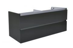 Vision onderkast 120 x 46 cm hoogglans grijs - 38.3913