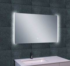 Duo spiegel met dimbare LED verlichting 100 x 60 cm - 38.4102
