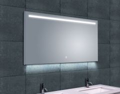 Ambi one spiegel rechthoek met LED, dimbaar en spiegelverwarming 120 x 60 cm - 38.4123