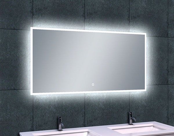 ziek Oh nationalisme Quatro spiegel met dimbare LED verlichting 120 x 60 cm