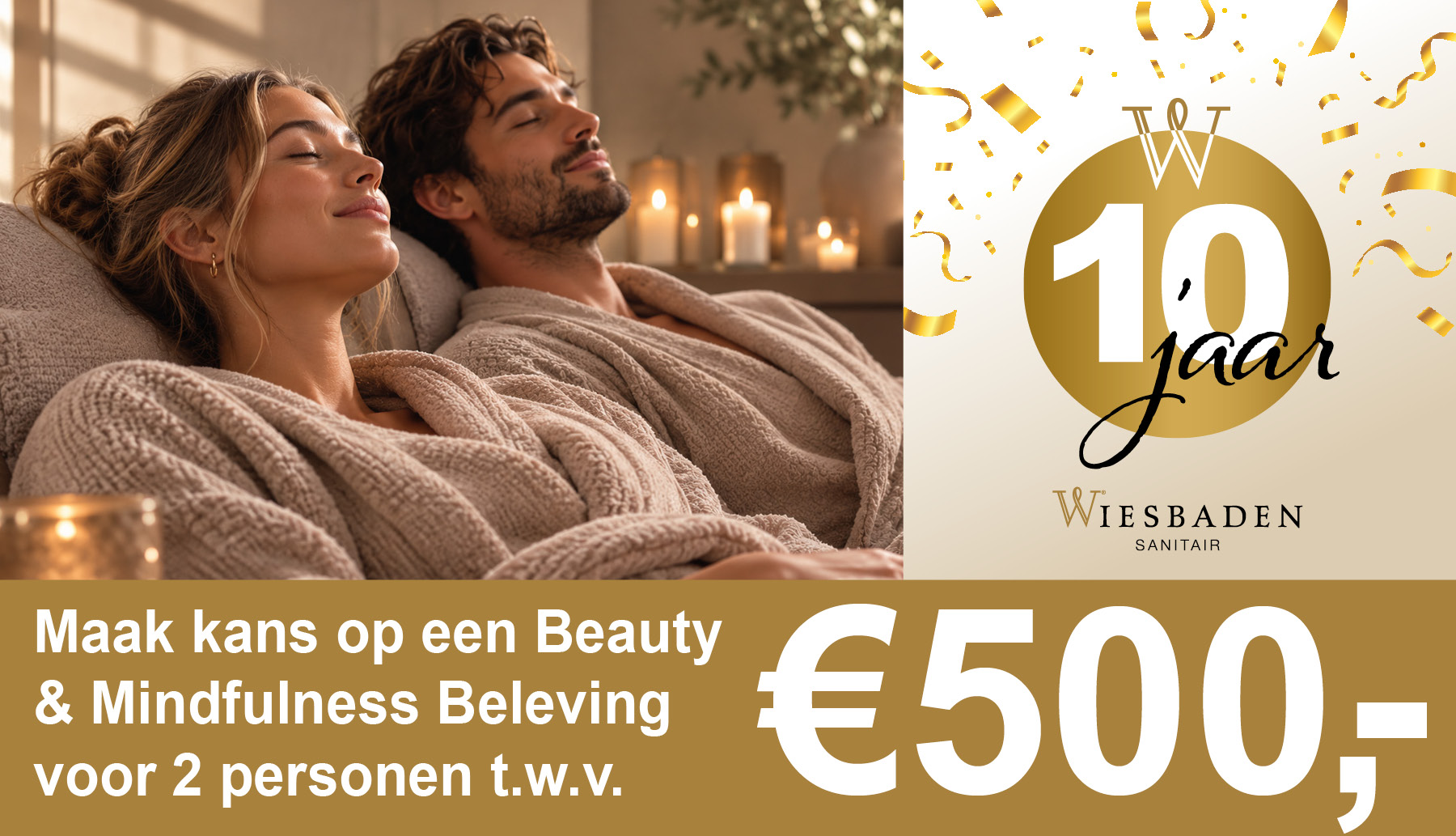 Sfeer afbeelding van hoe een badkamer met Wiesbaden producten er uit ziet