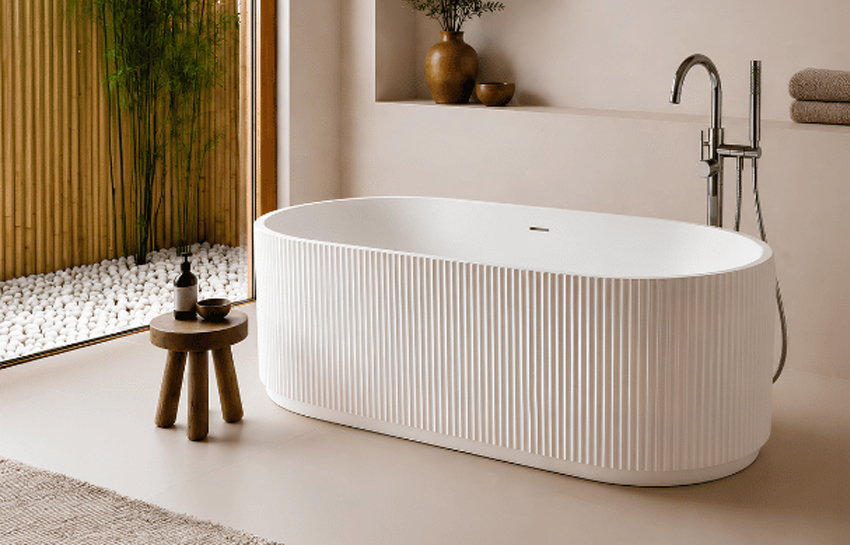 Rivi baden: stijlvol met een geribbeld design