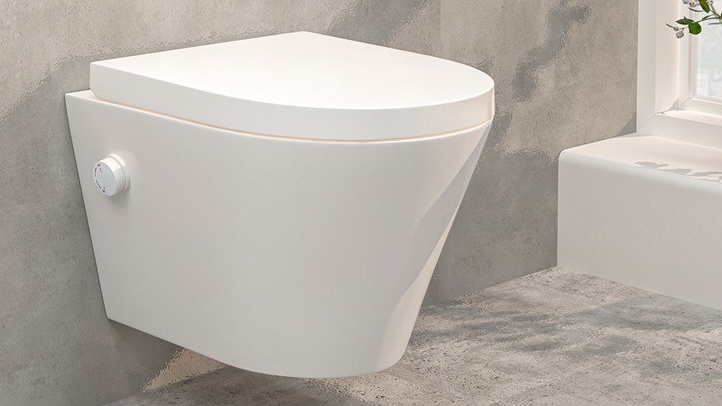 Vesta wandcloset met bidet functie